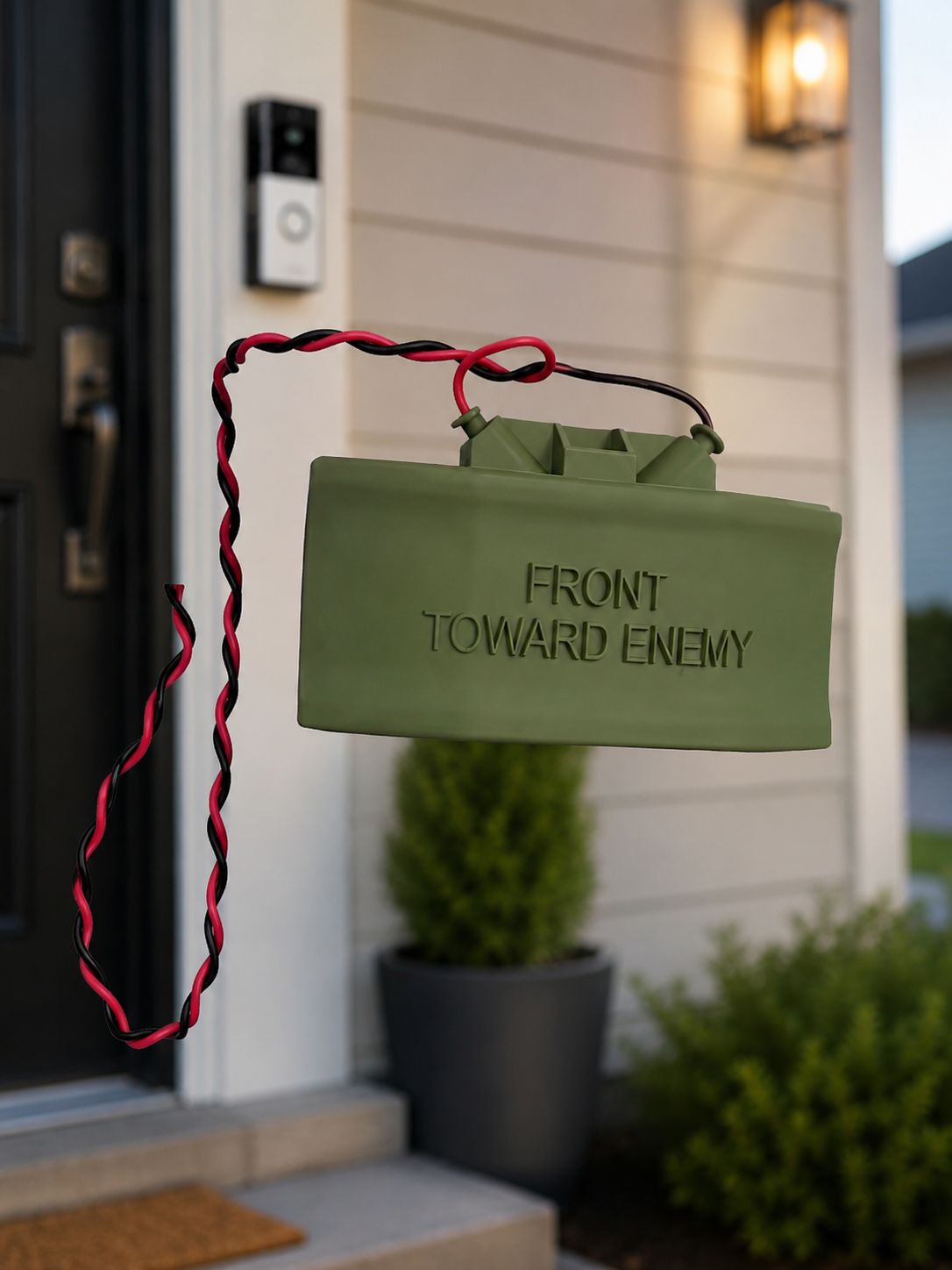 Tactical Doorbell Prank